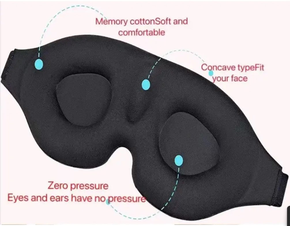 3D Memory Foam Sleep Eye Mask
